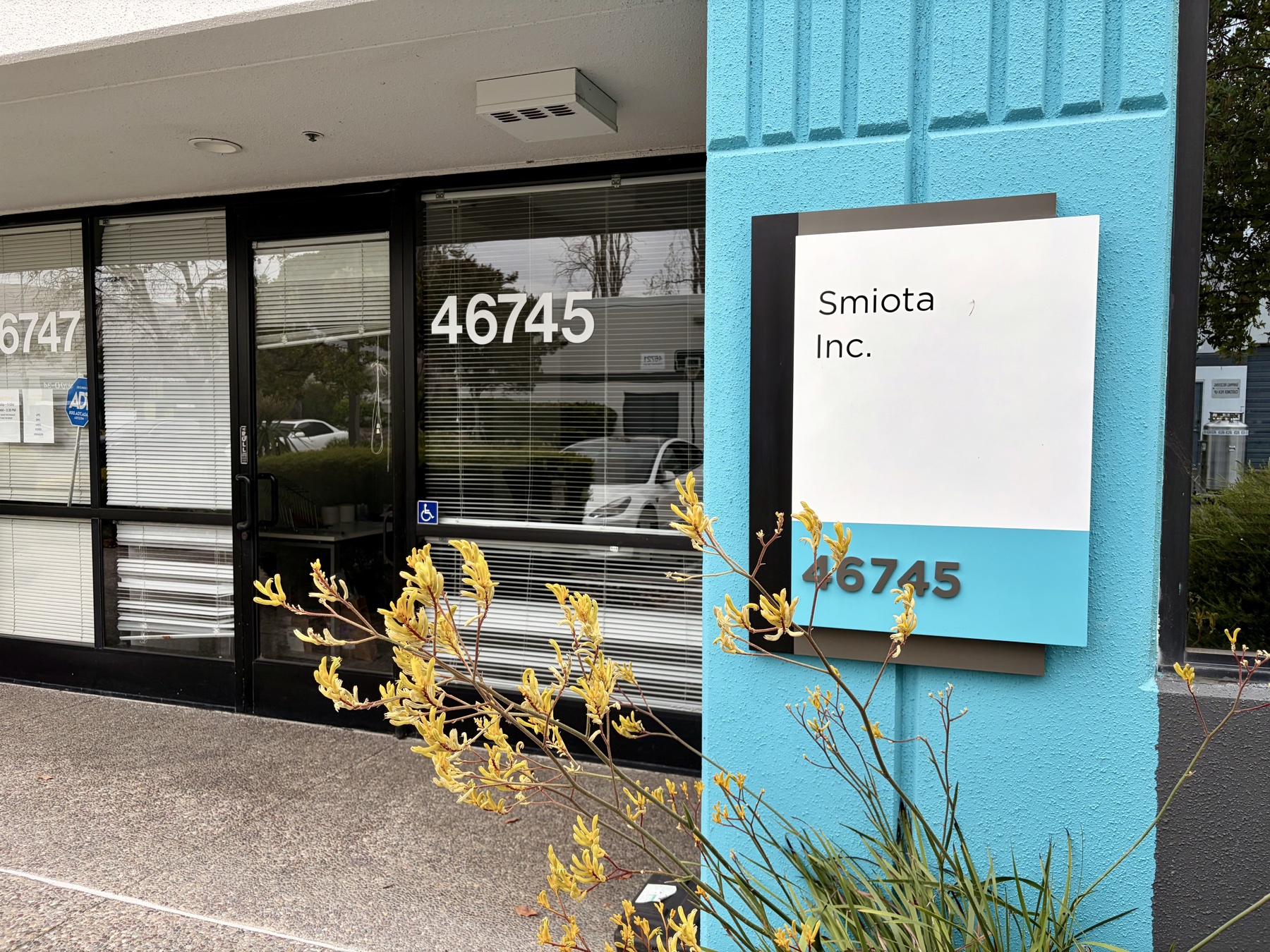 Smiota Inc. headquarters — 46745 Fremont Blvd, Fremont, California